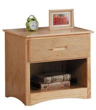 Load image into Gallery viewer, Homelegance Bartly 1 Drawer Night Stand in Natural B2043-4 image
