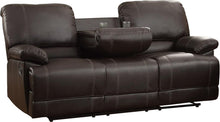 Load image into Gallery viewer, Homelegance Furniture Cassville Double Reclining Sofa in Dark Brown 8403-3 image
