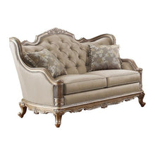 Load image into Gallery viewer, Homelegance Furniture Florentina Loveseat in Taupe 8412-2 image
