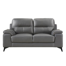 Load image into Gallery viewer, Homelegance Furniture Mischa Loveseat in Dark Gray 9514DGY-2 image
