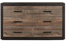 Load image into Gallery viewer, Homelegance Miter Dresser in Rustin Mahogany &amp; Dark Ebony 1762-5 image

