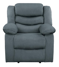 Load image into Gallery viewer, Homelegance Furniture Discus Double Reclining Chair in Gray 9526GY-1 image
