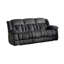 Load image into Gallery viewer, Homelegance Furniture Laurelton Double Reclining Sofa in Charcoal 9636CC-3 image
