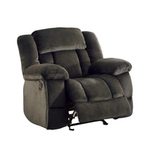 Load image into Gallery viewer, Homelegance Furniture Laurelton Glider Reclining Chair in Chocolate 9636-1 image
