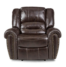 Load image into Gallery viewer, Homelegance Furniture Center Hill Glider Reclining Chair in Dark Brown 9668BRW-1 image
