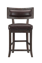 Load image into Gallery viewer, Oxton Counter Hight Chair in Dark Cherry (Set of 2) image
