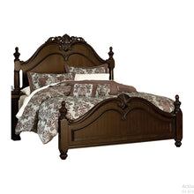 Load image into Gallery viewer, Mont Belvieu Queen Panel Bed in Dark Cherry 1869-1*
