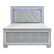 Load image into Gallery viewer, Homelegance Allura Full Panel Bed in Silver 1916F-1* image
