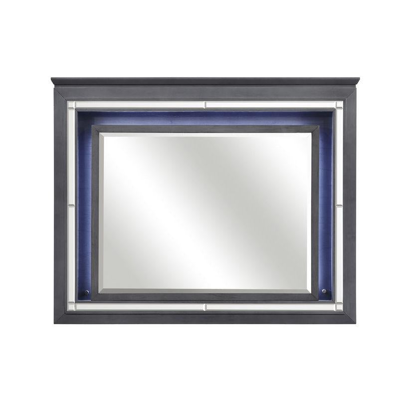 Homelegance Allura Mirror in Gray 1916GY-6 image