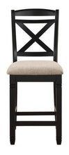 Load image into Gallery viewer, Homelegance Baywater Counter Height Chair in Black (Set of 2) image

