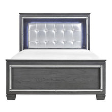 Load image into Gallery viewer, Allura Queen Panel Bed in Gray 1916GY-1*
