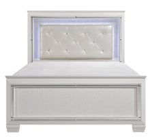 Load image into Gallery viewer, Allura King Panel Bed in White 1916KW-1EK*
