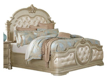 Load image into Gallery viewer, Homelegance Antoinetta King Panel Bed in Champagne Wood 1919K-1EK* image
