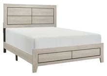 Load image into Gallery viewer, Quinby Queen Panel Bed in Light Brown 1525-1
