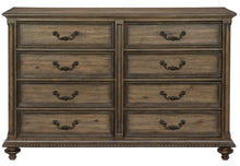 Load image into Gallery viewer, Homelegance Furniture Rachelle 8 Drawer Dresser in Weathered Pecan 1693-5 image

