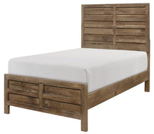 Load image into Gallery viewer, Homelegance Furniture Mandan Twin Panel Bed in Weathered Pine 1910T-1* image
