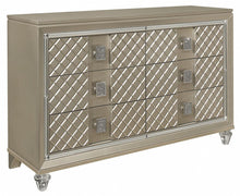 Load image into Gallery viewer, Homelegance Furniture Youth Loudon 6 Drawer Dresser in Champagne Metallic B1515-5 image
