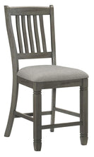 Load image into Gallery viewer, Homelegance Granby Counter Height Chair in Antique Gray (Set of 2) 5627GY-24 image
