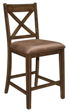 Load image into Gallery viewer, Homelegance Furniture Levittown Counter Height Chair in Brown (Set of 2) 5757-24 image
