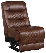 Load image into Gallery viewer, Homelegance Furniture Putnam Power Armless Reclining Chair in Brown 9405BR-ARPW image
