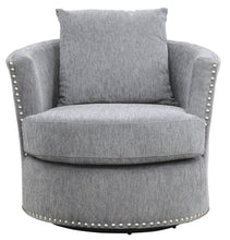 Load image into Gallery viewer, Homelegance Furniture Morelia Swivel Chair in Dark Gray 9468DG-1 image
