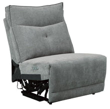 Load image into Gallery viewer, Homelegance Furniture Tesoro Armless Reclining Chair in Dark Gray 9509DG-AR image
