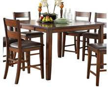 Load image into Gallery viewer, Mantello Counter Height Chair in Cherry (Set of 2)
