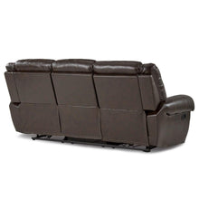 Load image into Gallery viewer, Homelegance Furniture Center Hill Double Reclining Sofa in Dark Brown 9668BRW-3
