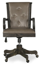 Load image into Gallery viewer, Magnussen Bellamy Fully Upholstered Swivel Chair in Peppercorn image
