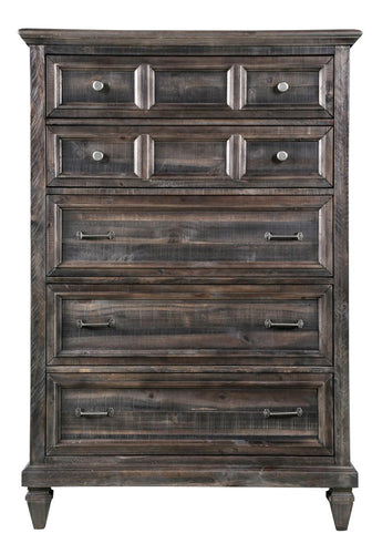 Magnussen Calistoga 5 Drawer Chest  in Weathered Charcoal image