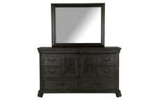 Load image into Gallery viewer, Magnussen Furniture Bellamy Landscape Mirror in Peppercorn
