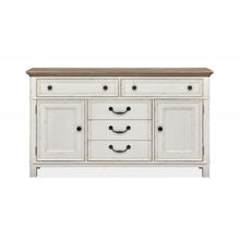 Load image into Gallery viewer, Magnussen Furniture Bellevue Manor Buffet in White Weathered Shutter image

