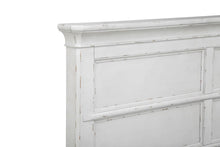 Load image into Gallery viewer, Magnussen Furniture Bellevue Manor California King Panel Bed in Weathered Shutter White
