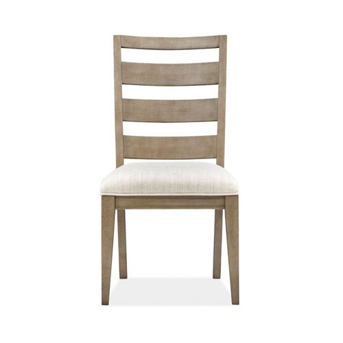 Magnussen Furniture Bellevue Manor Dining Side Chair in White Weathered Shutter image