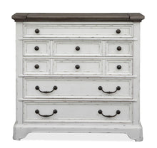 Load image into Gallery viewer, Magnussen Furniture Bellevue Manor Jewelry Chest in Weathered Shutter White image
