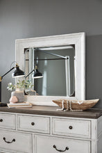 Load image into Gallery viewer, Magnussen Furniture Bellevue Manor Mirror in Weathered Shutter White
