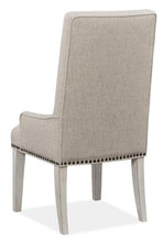 Load image into Gallery viewer, Magnussen Furniture Bronwyn Upholstered Host Side Chair in Alabaster (Set of 2) image
