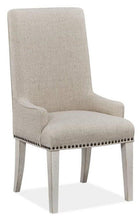 Load image into Gallery viewer, Magnussen Furniture Bronwyn Upholstered Host Side Chair in Alabaster (Set of 2)
