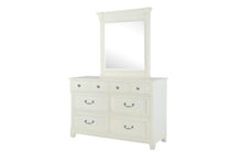 Load image into Gallery viewer, Magnussen Furniture Brookfield Square Mirror in Cotton White
