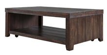 Load image into Gallery viewer, Magnussen Furniture Caitlyn Rectangular Cocktail Table in Distressed Natural
