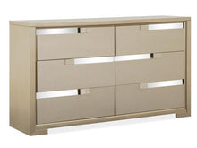 Load image into Gallery viewer, Magnussen Furniture Chantelle Double Drawer Dresser in Champagne image
