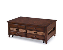 Load image into Gallery viewer, Magnussen Furniture Cottage Lane Rectangular Lift-top Cocktail Table in Coffee image

