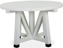 Load image into Gallery viewer, Magnussen Furniture Harper Springs 48&quot;Round Dining Table in Silo White image
