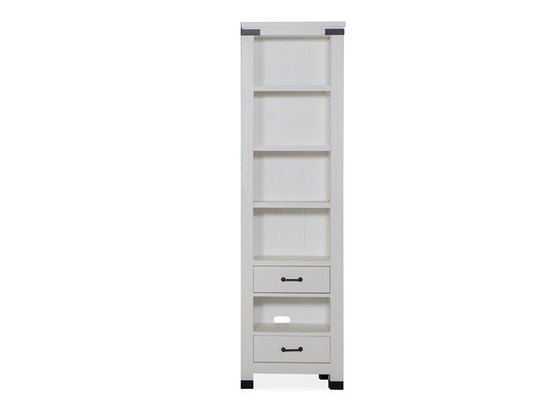 Magnussen Furniture Harper Springs Right Pier in Silo White