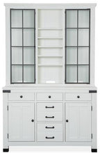 Load image into Gallery viewer, Magnussen Furniture Harper Springs Server and Hutch in Silo White
