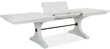 Load image into Gallery viewer, Magnussen Furniture Harper Springs Trestle Dining Table in Silo White
