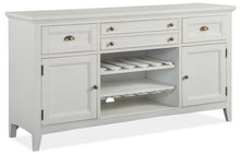 Load image into Gallery viewer, Magnussen Furniture Heron Cove Buffet in Chalk White image
