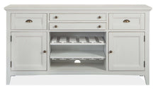 Load image into Gallery viewer, Magnussen Furniture Heron Cove Buffet in Chalk White
