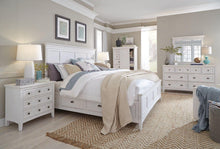 Load image into Gallery viewer, Magnussen Furniture Heron Cove Drawer Nightstand in Chalk White

