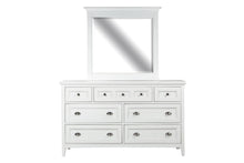 Load image into Gallery viewer, Magnussen Furniture Heron Cove Landscape Mirror in Chalk White
